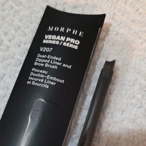 NEW~ Morphe Vegan Pro Dual-Ended Dipped Liner & Brow Brush